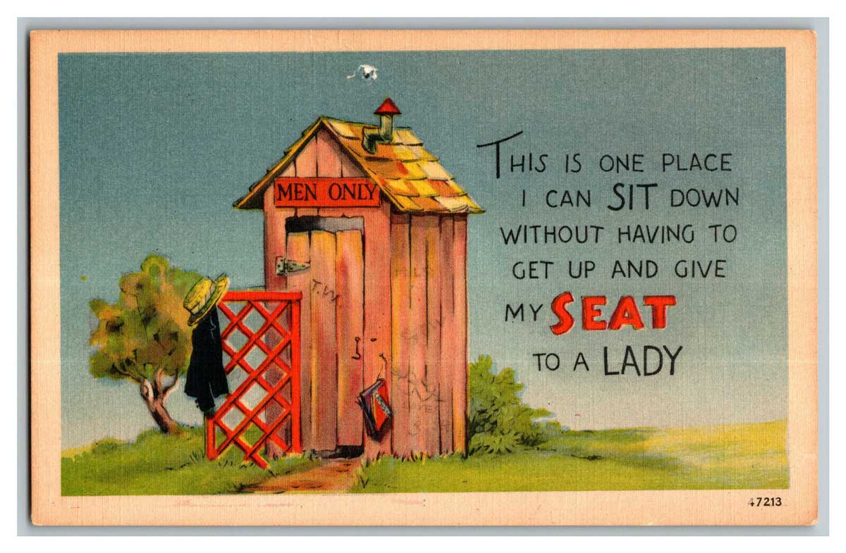 vintage postcard.