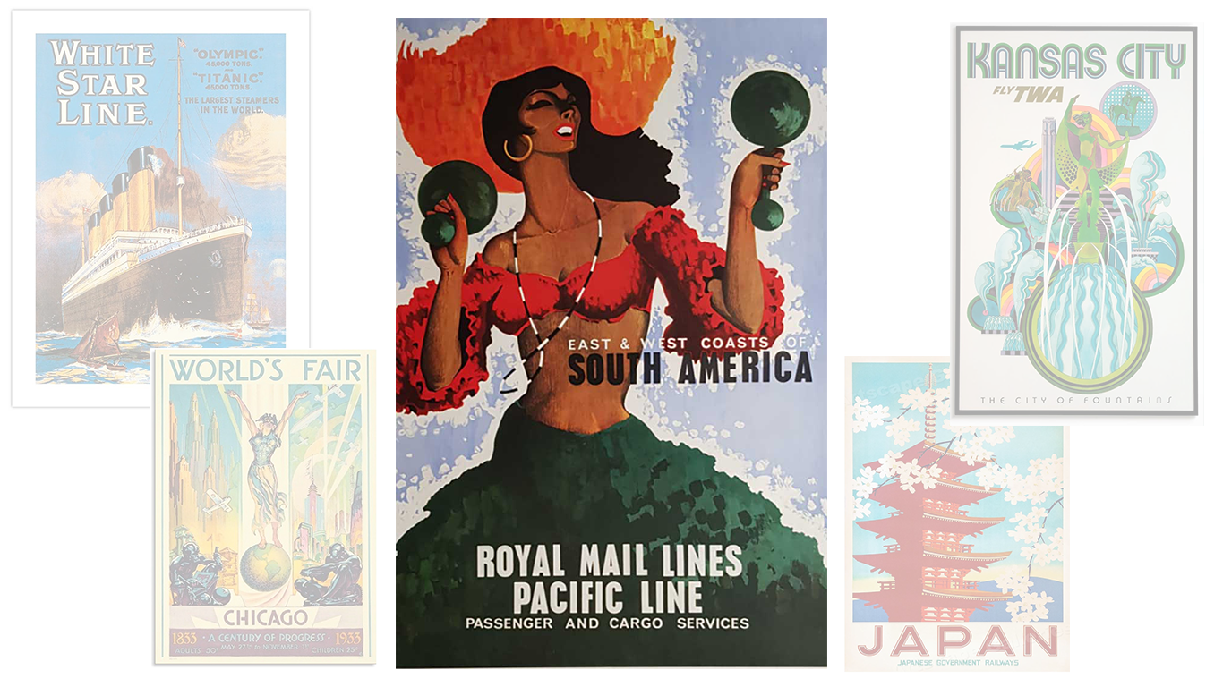 Adventure Awaits Travel posters jump-start travelers’ wanderlust