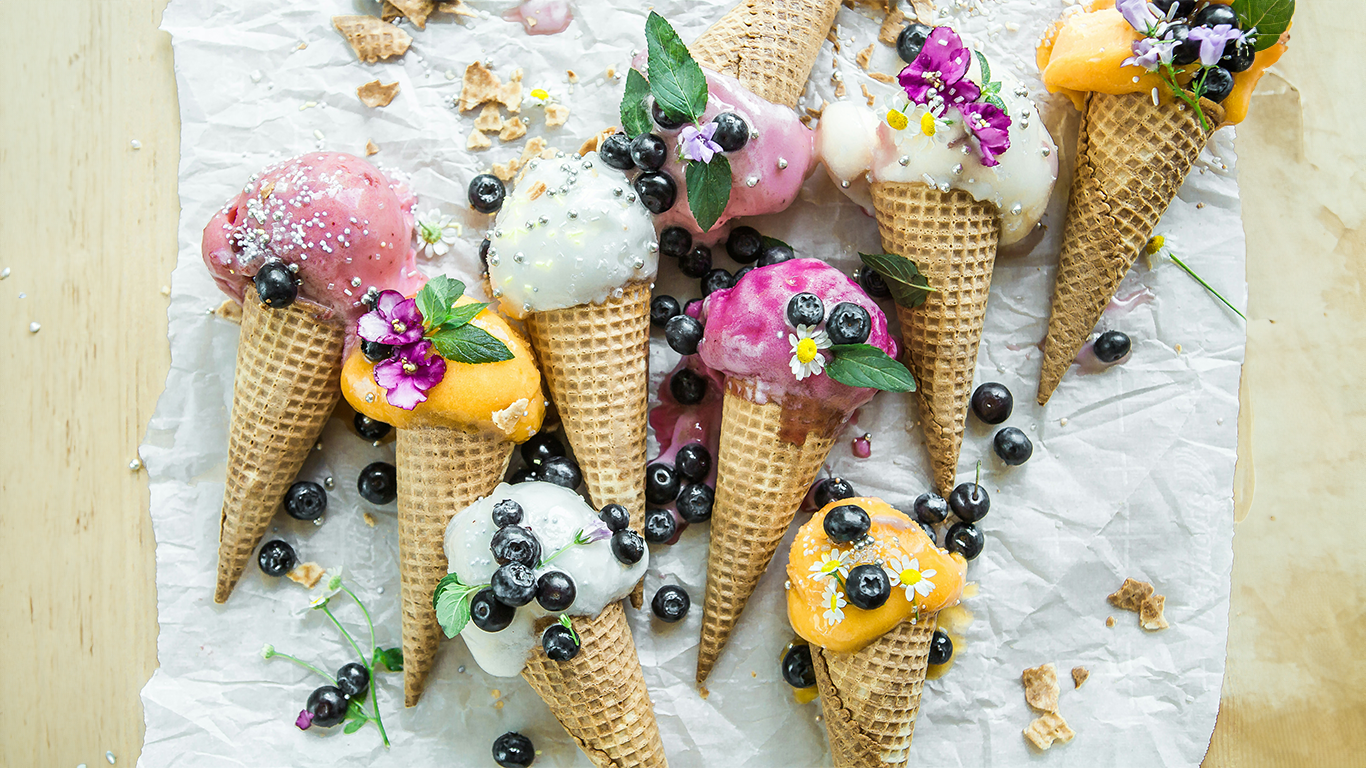 We all scream for ice cream in July