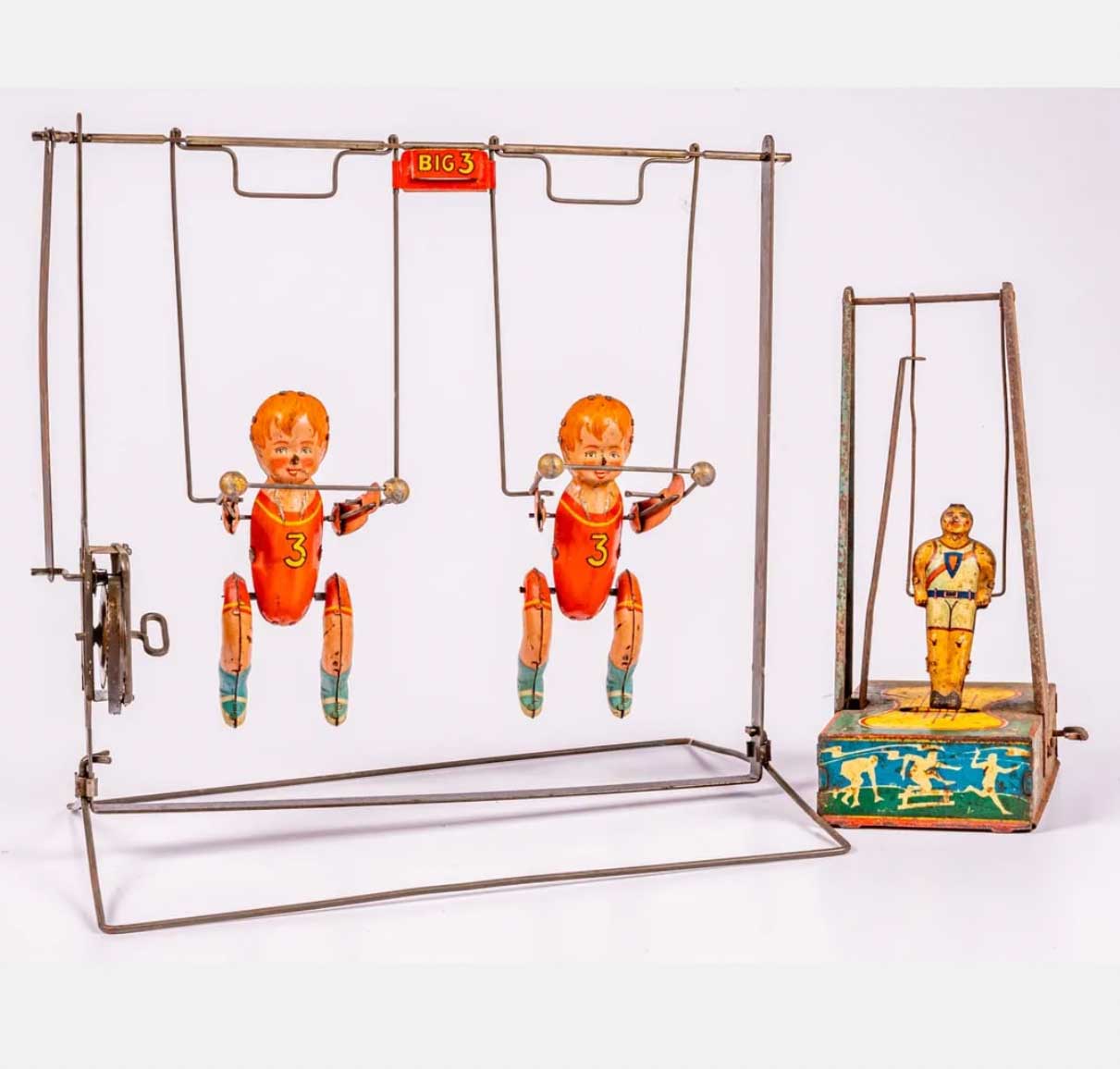 tin trapeze toys