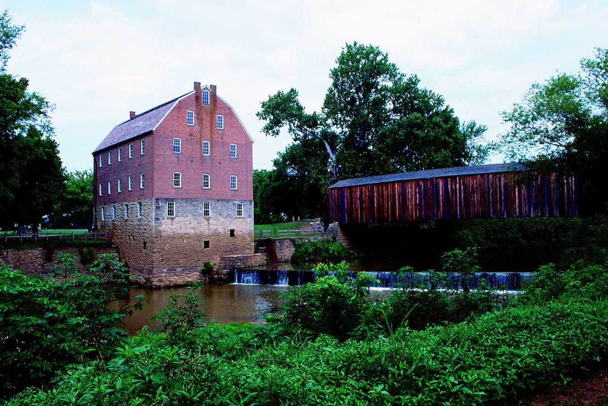 Missouri’s Burfordville Covered Bridge