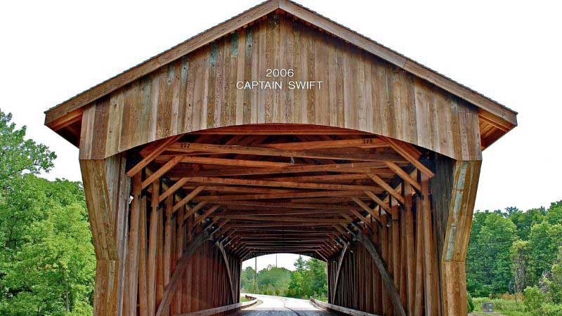 The Captain Swift Bridge in Princeton, IL