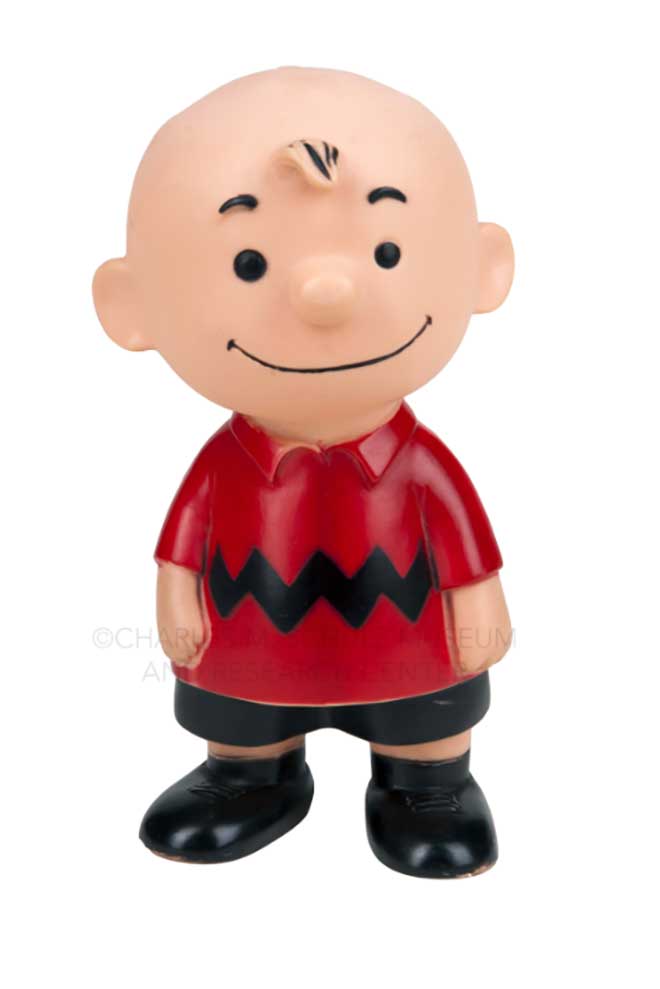 Peanuts merchandise made were these plastic dolls